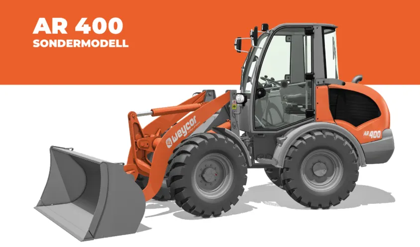 Incarcatoare Frontale AR 400 EDITIE SPECIALA